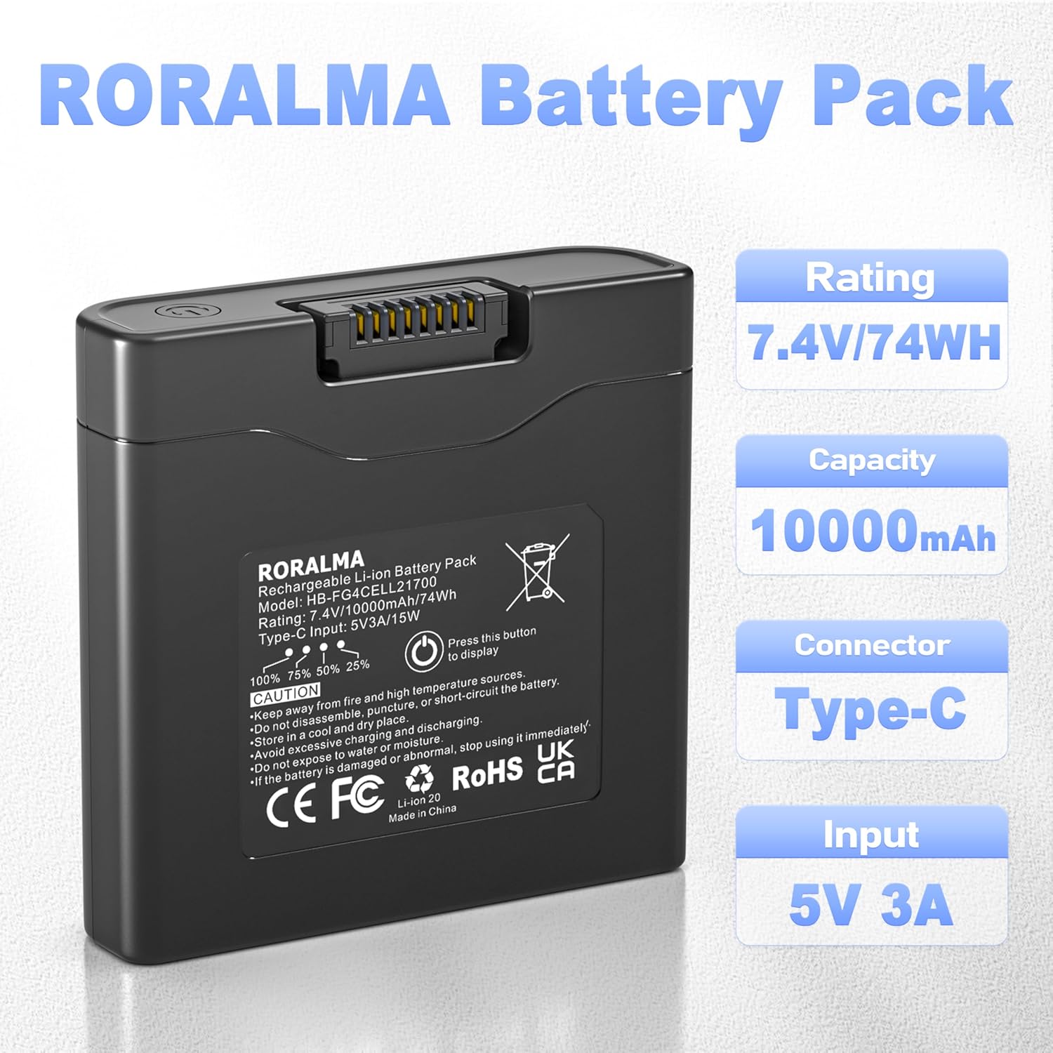 2-Pack Battery Compatible with Partybox 320 Battery & Xtreme 4 Batteries & Partybox Stage 320 Xtreme 4 Portable Speaker, Include with Type-c Cord and Screwdriver