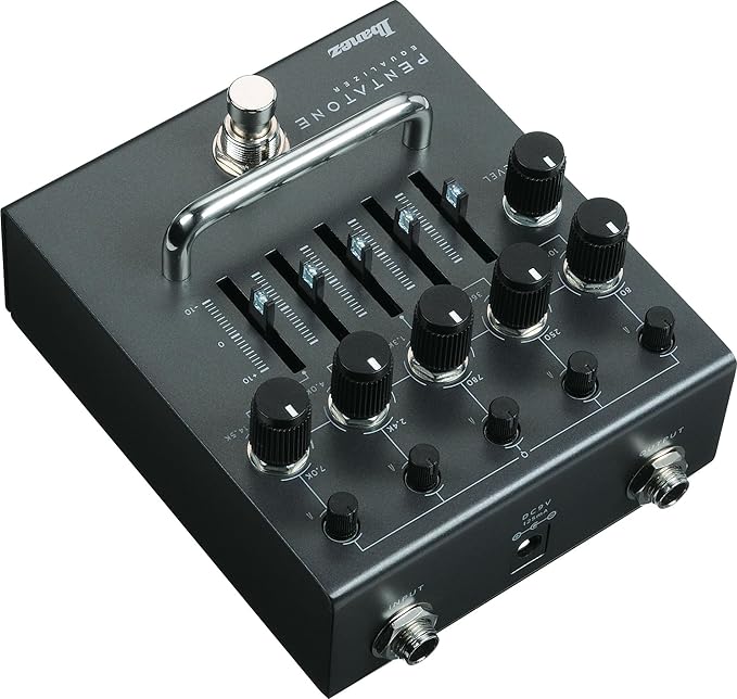 Pedal De Efectos Ibanez PTEQ Ecualizador Paramétrico 5 Banda miniatura 3