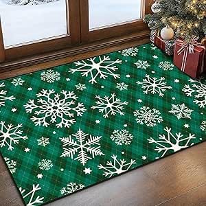 Amazon.com: Likiyol Christmas Rug 2x3 Entryway Rug Soft Small Washable ...