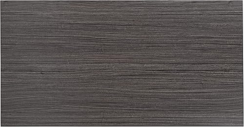 Miniatura 9 de EMMA + OLIVER Escritorio moderno industrial de 47 L de grado comercial para oficina en casa, color gris rústicoblanco