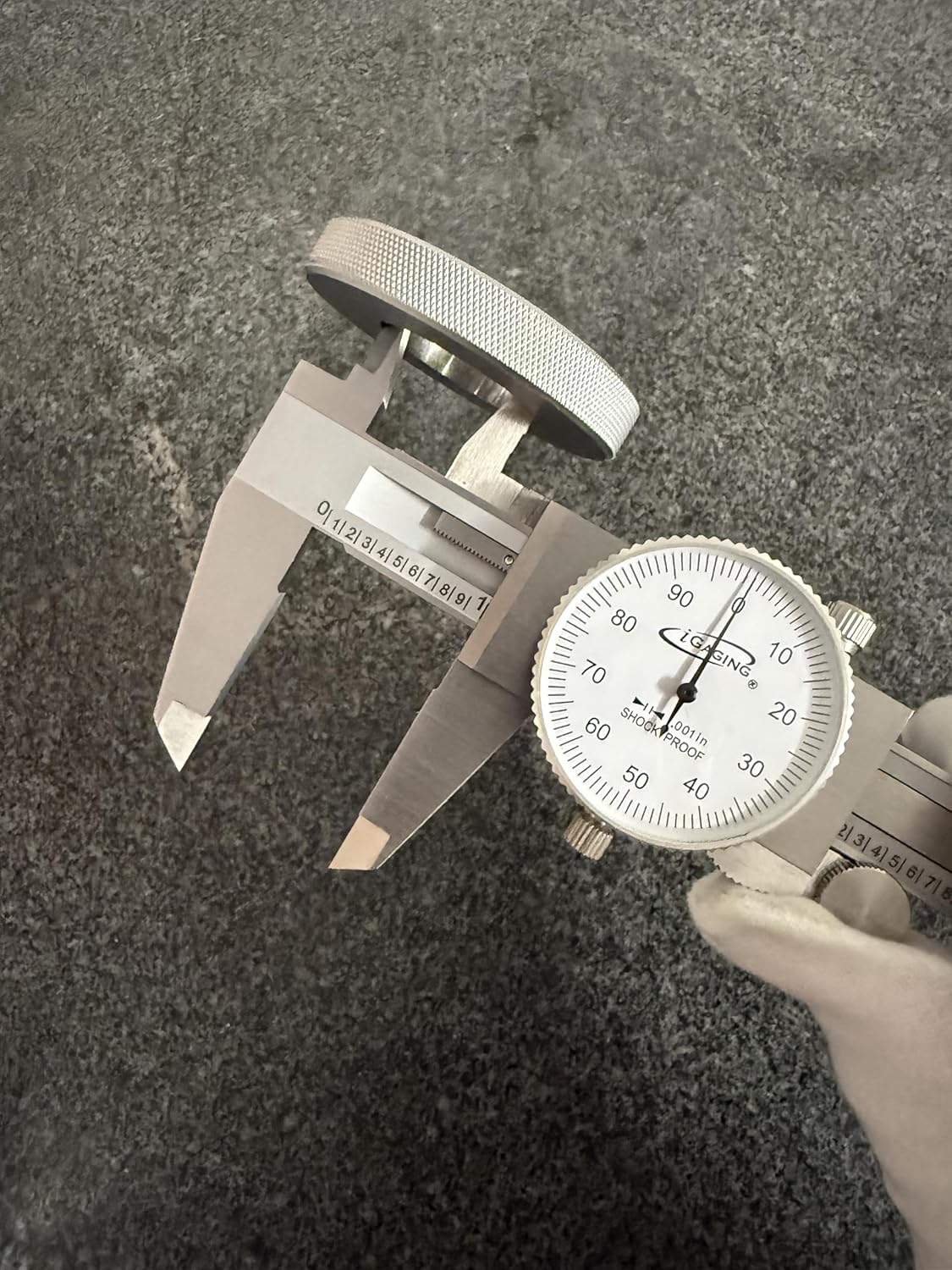 iGAGING Dial Caliper 0-6", Stainless Steel, Shock Proof, Smooth Movement, #100-020