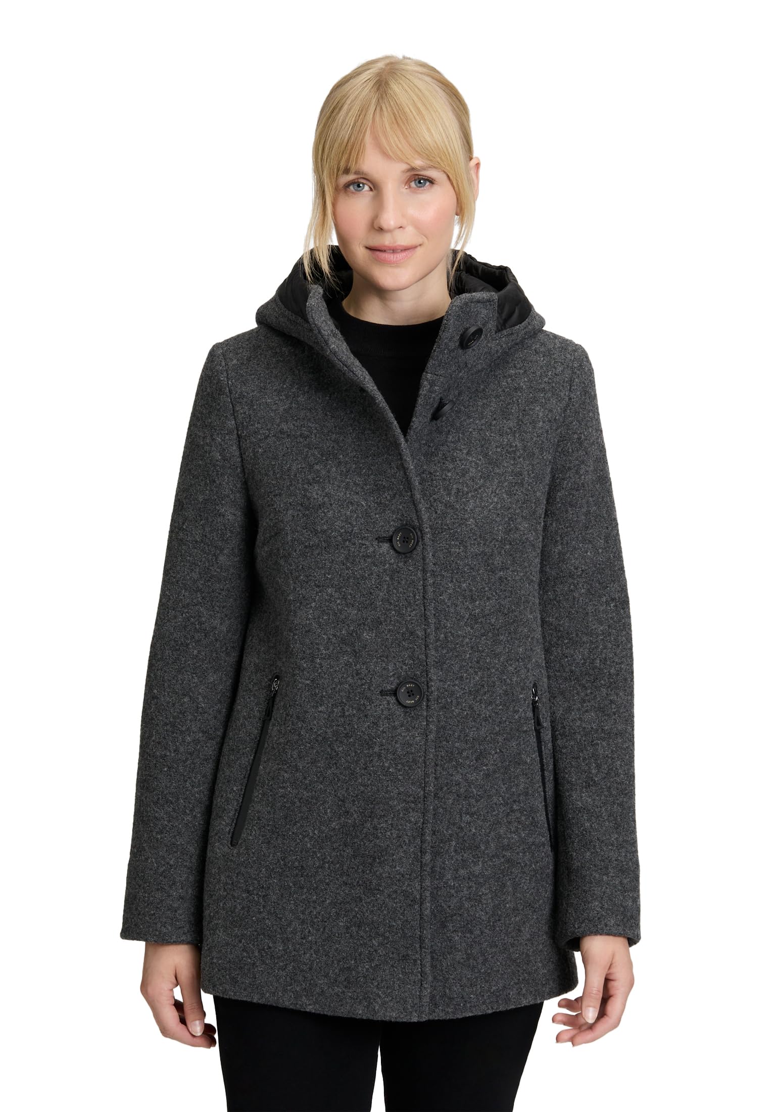 Gil Bret Damen Wolljacke mit Kapuze