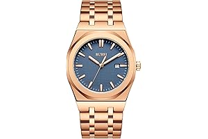 Men's Rose Gold Watch: Timeless Elegance for the Modern Man