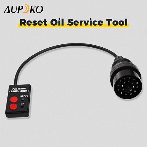 Miniatura 2 de Aupoko Herramienta de servicio de restablecimiento de aceite, 20 pines, enchufe OBD, herramienta de reinicio de aceite de repuesto para BMW