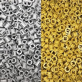 SEEMEY 100 Gram Technic Bush Half Bushing 1/2 Cross Connector Part 4265c (Random Color)