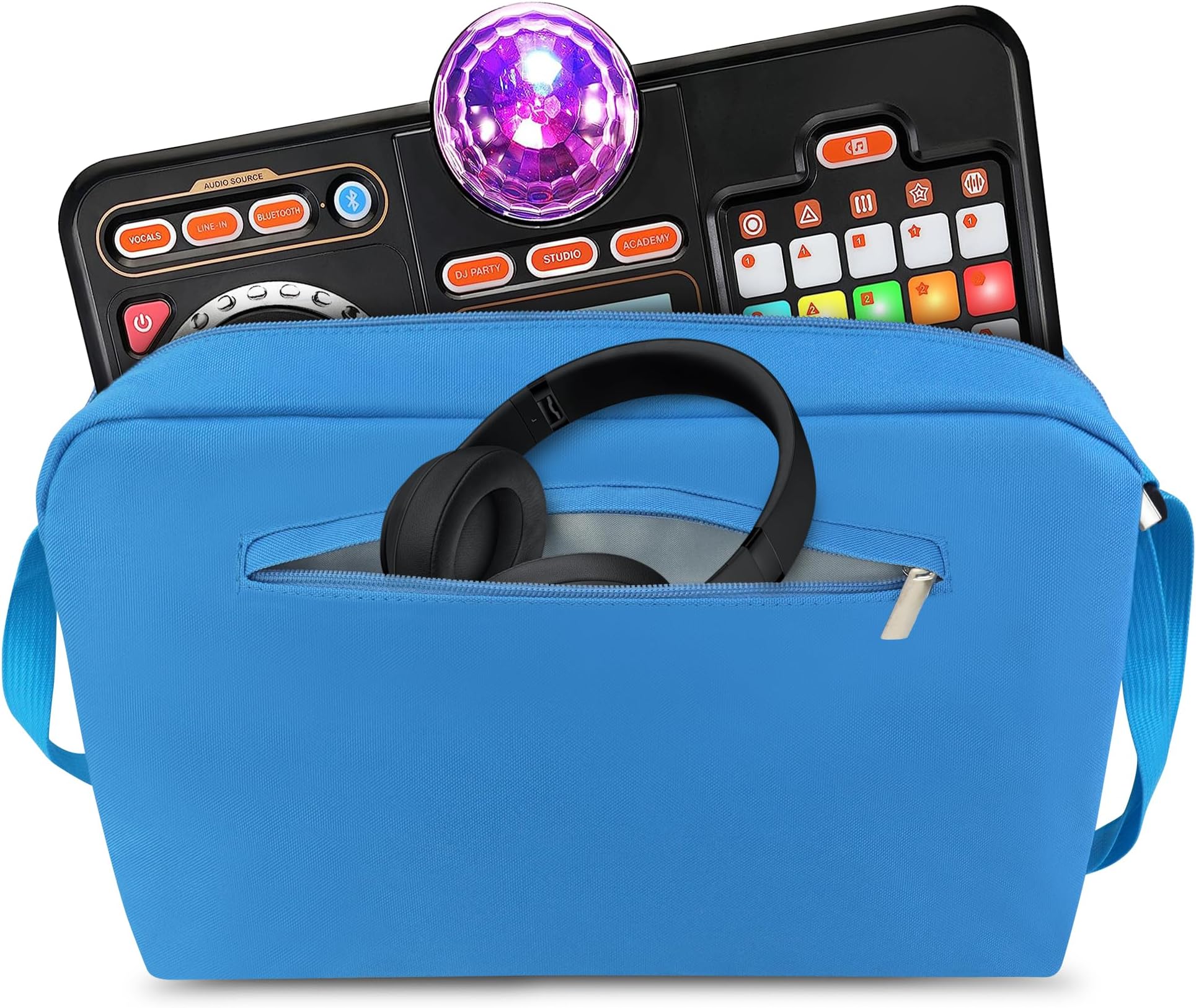 Annmore Case Compatible with VTech Kidi DJ Mixer, Blue, Bag Only
