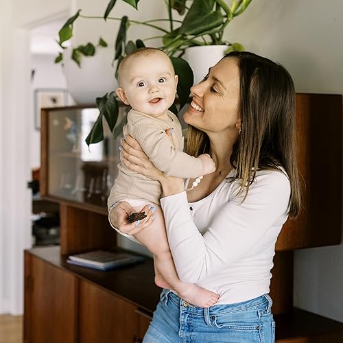 Miniatura 11 de Sweetie Pie Organics - Bocados de lactancia  Sal marina de chocolate, apoyo para la lactancia materna y aumento del suministro de leche materna, 0.9