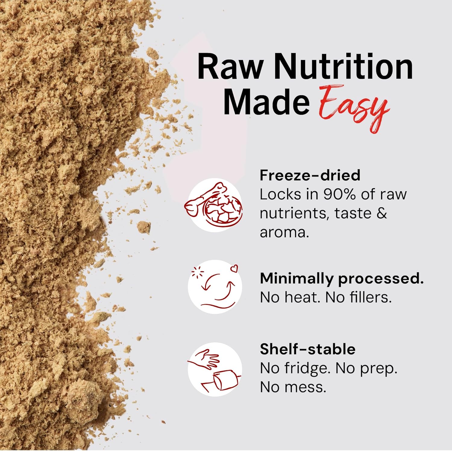 Stella & Chewy's Freeze-Dried Raw Marie's Magical Dinner Dust - Premium Chicken Dog Food Topper with Organic Fruits & Vegetables - Perfect for Picky Eaters - 7oz