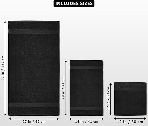 Vista 100 de Utopia Towels - Juego de toallas de 8 piezas, 2 toallas de baño, 2 toallas de mano y 4 para la cara, 100% algodón hilado en anillo, 600 GSM, Azul