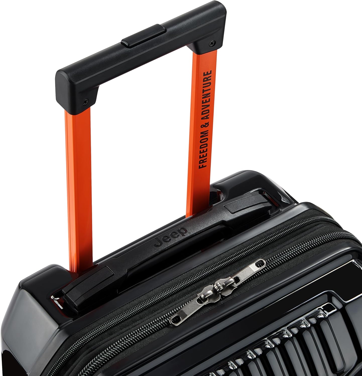 Jeep JH003B Hardside Expandable Luggage with Two Wheels, Black, Carry-On 21 Inch - Image 9