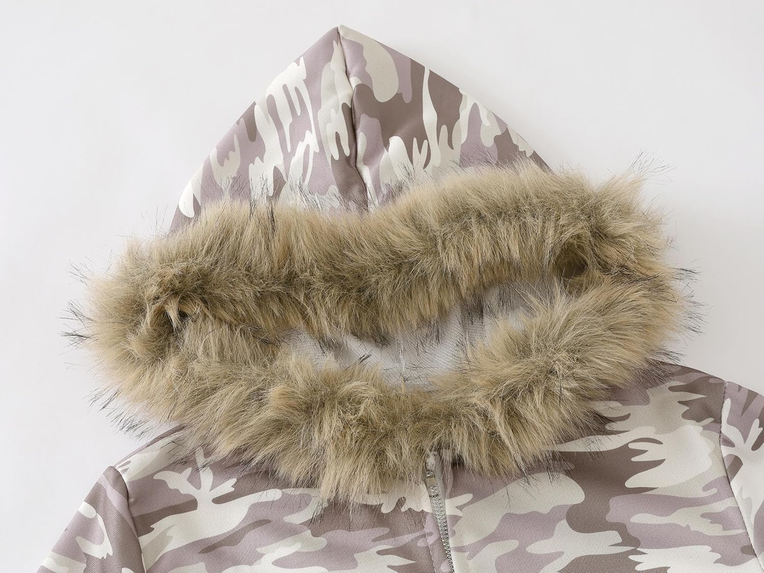 Y2K Fur Collar Hoodies for Women Zip Up Oversized Jacket Streetwear Crop Top Grunge Hoodies - Image 6