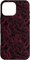 Vista 19 de Aesthetic Black & Red Trippy Psychedelic Pattern Case for iPhone 17