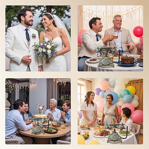 Miniatura 9 de Libro de invitados de audio, teléfono de boda, teléfono de audio, estilo vintage, mensaje de audio para graduación, fiesta de jubilación,