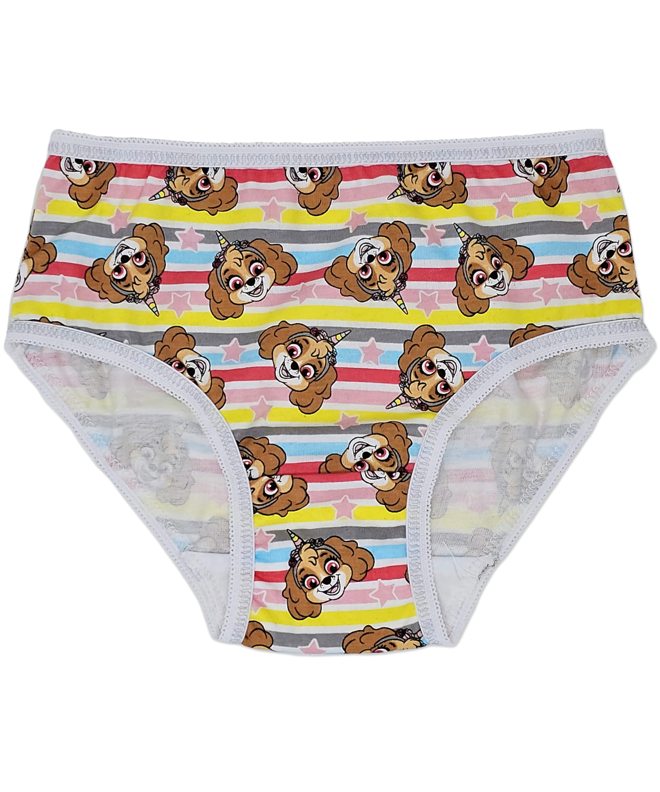 Lot de 5 slips 100 % coton pour fille – Skye et licornes 18 m à 7 ans
