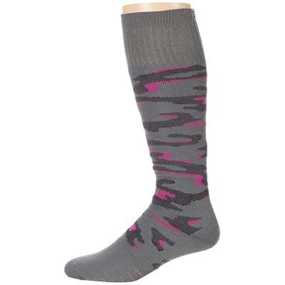 Eurosock Snowbase Crew Cut Socks Shoes Camo Grey