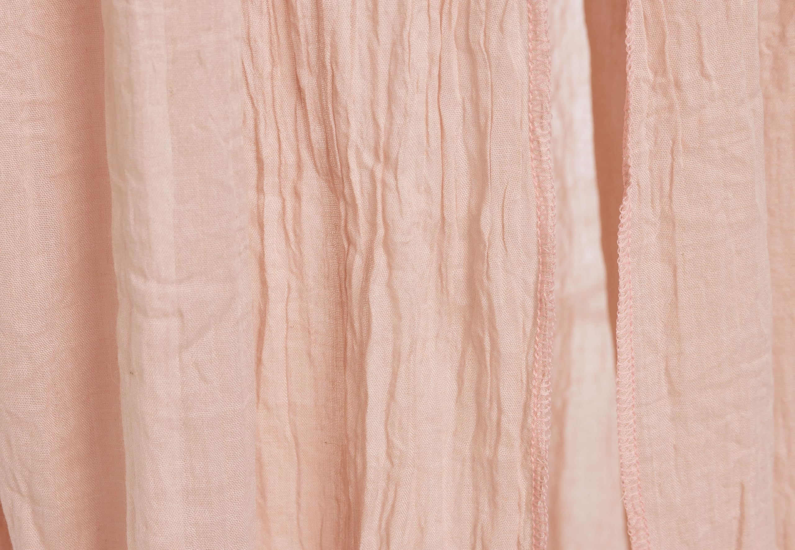 Jollein Baldaquin Vintage Rose Sauvage – Ciel De Lit 245 Cm Certifié Oeko-Tex, Pour Lit Bébé Et Chambre Enfant, Atmosphère Douce Et Sécurisante