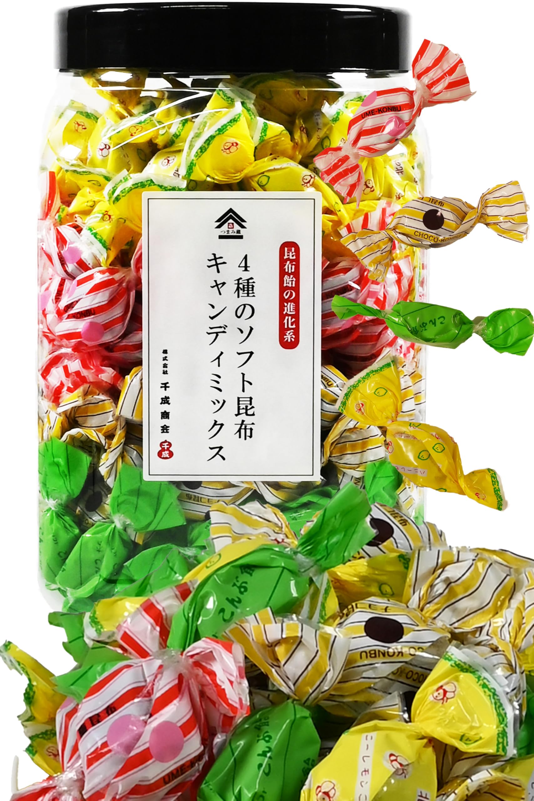Amazon.co.jp: [ つまみ蔵 公式 ] ソフト昆布キャンディミックス 大