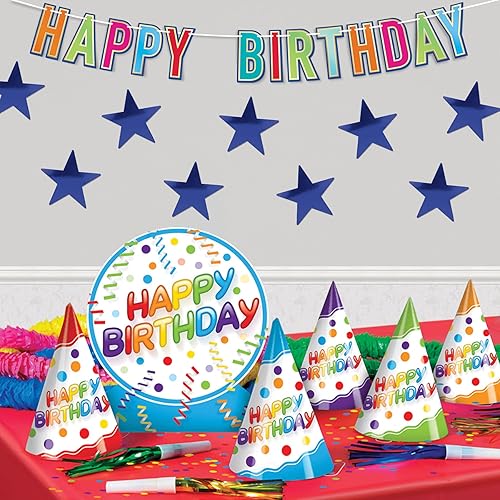 Vista 57 de Beistle 72-Pack Foil Gold Star Cutouts, Awards Night Party Decorations for Festive Celebrations, Starry Theme Decor for Wall & Table, 5