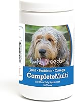 Vista 76 de Healthy Breeds Schnauzer miniatura todo en uno multivitamínico suave masticable 90
