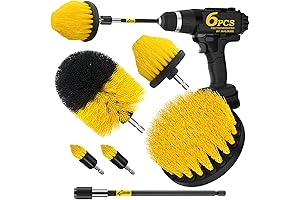 Holikme 5 Pack Drill Brush, All-Purpose Extended Set