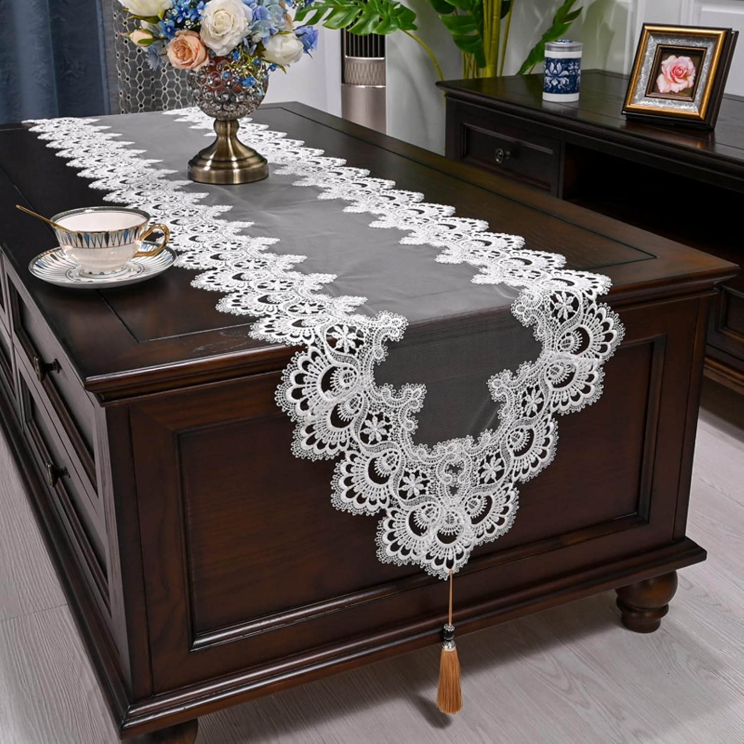 クリスマス 飾り カラー テーブルランナーおしゃれ 欧風 テーブルランナー シースルー 刺繍 食卓飾り プレースマット お食事マット 防汚 断熱 滑り止め 40 240 丸洗い ランチョン マット センター テーブルセンター プレゼント 66 以上節約