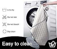 Vista 7 de Fundas para sillas reclinables, impermeables, con protector de muebles antideslizante, funda de sofá para niños, fundas de sofá para perros