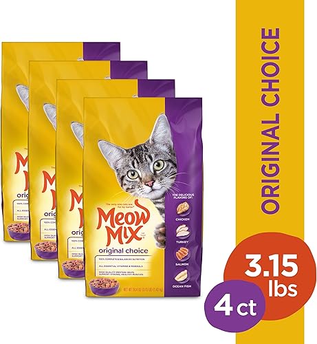 Miniatura 2 de Meow Mix Comida seca para gatos Original Choice