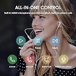 2 Pack USB C Headphones for iPhone 17/16/16e/15 Pro Max/Plus, Type C Earbuds Wired Earphones (Microphone & Remote Control) Noise Cancelling for lPad Pro, Galaxy S23/S22/S21/S20