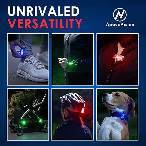 Miniatura 6 de Luz LED de seguridad (2unidades) + Bonos gratis  Clip de luces de luz estroboscópica corriente para corredores, Perros, bicicleta, caminata los