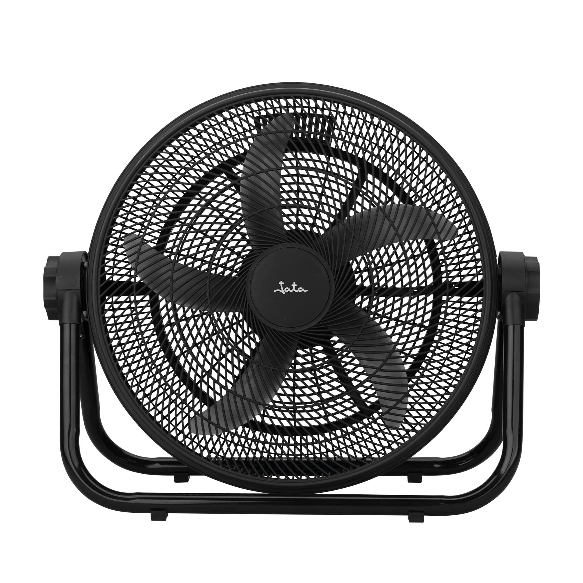 JATA JVCA3225 Leistungsstarker Luftventilator, 105 W, Industrie-Ventilator, 51 cm, 5 Flügel, 3 Geschwindigkeiten, verstellbare Neigung, hohe Durchflussmenge 3870 m³/h, für Haus und Werkstatt