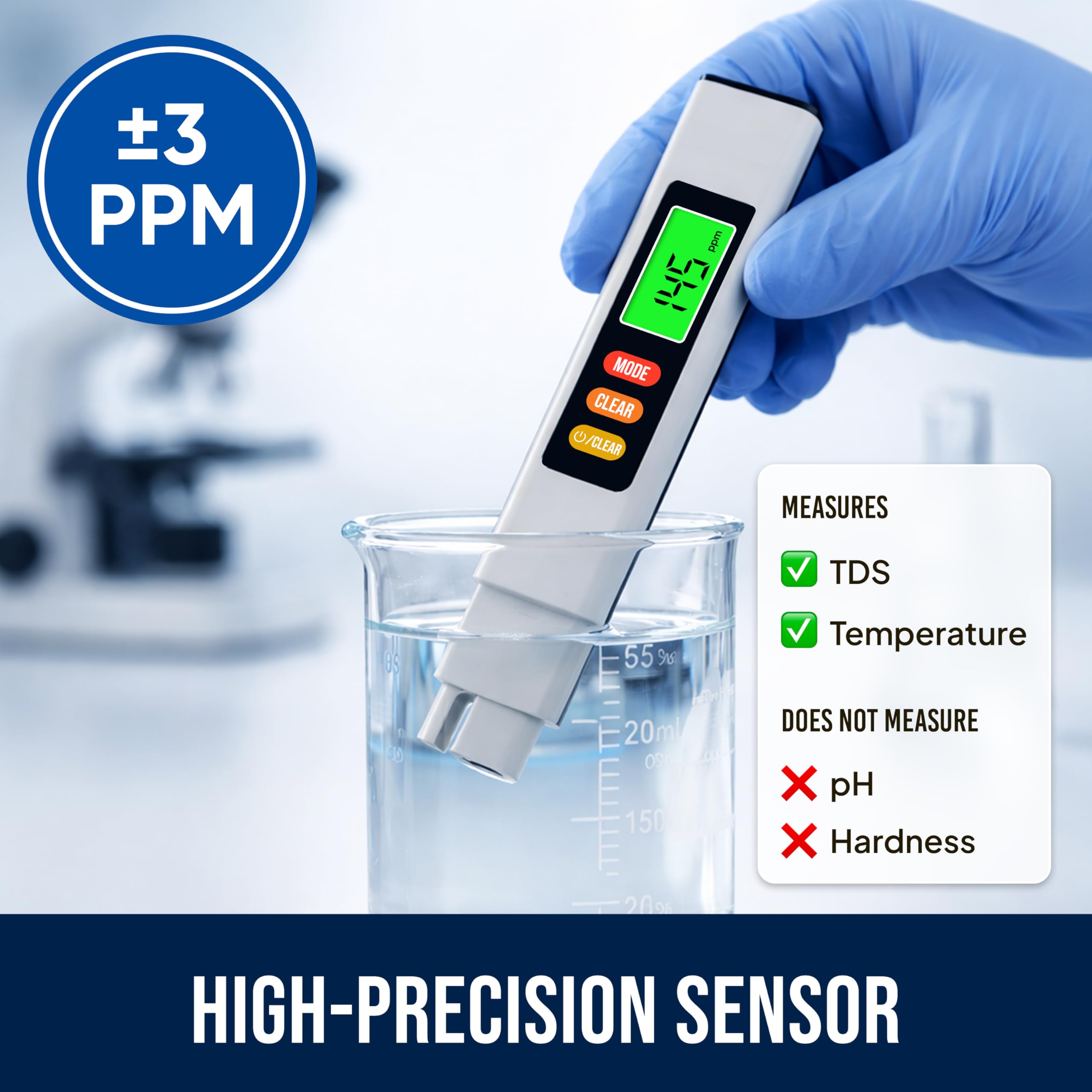 Digital Water Tester - Accurate TDS Meter -2