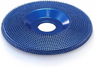 Tungsten Carbide Coarse Carving Wheel – Wood Carving disc, Wood Shaping Wheel for Angle Grinder, Aggressive Material Removal – Durable, Anti-Clog, Easy to Remove – Fits Standard Grinders