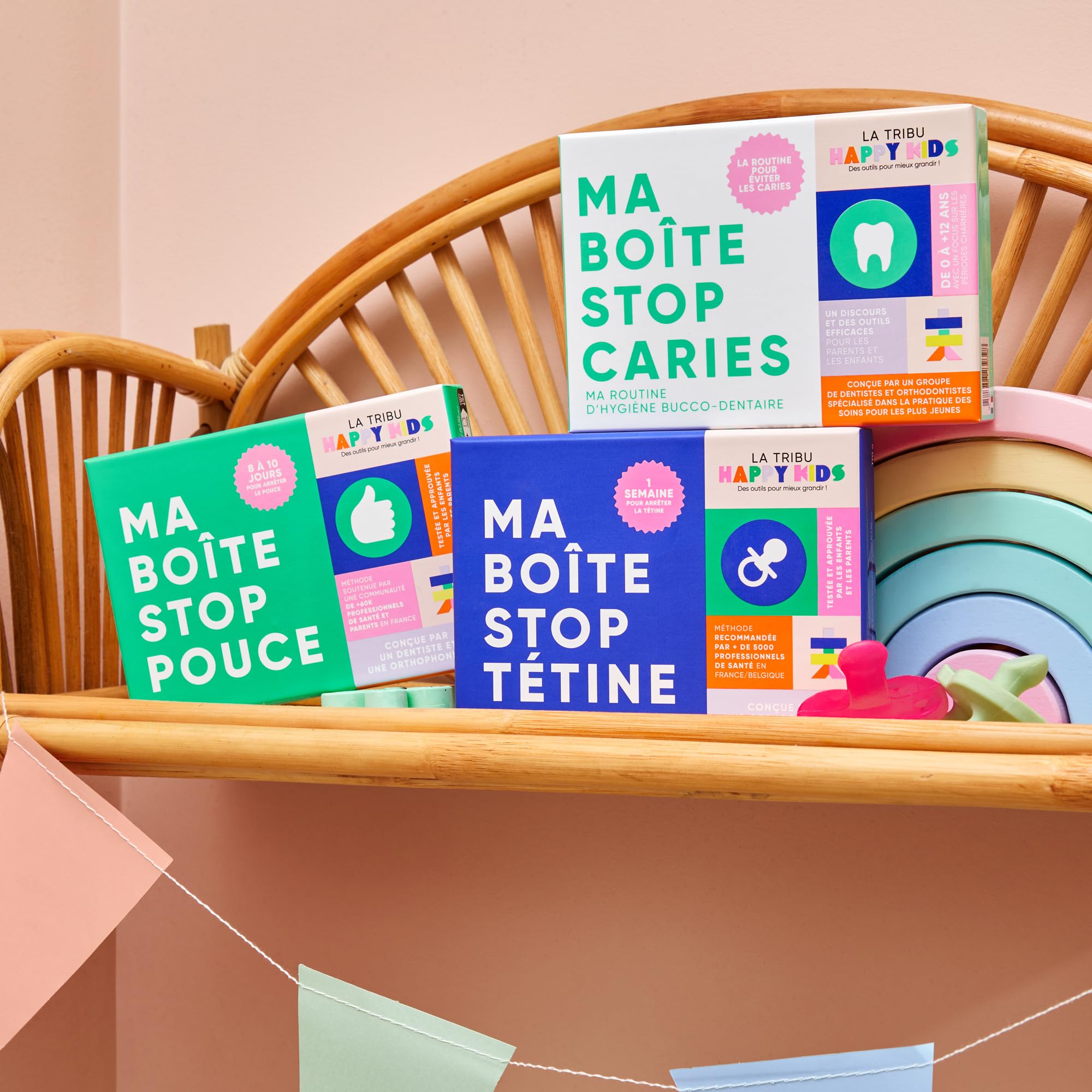 Ma Boîte Stop Couches – Méthode ludique d’acquisition de la propreté dès 2 ans – Kit éducatif en 4 étapes conçu par des spécialistes de l’incontinence infantile