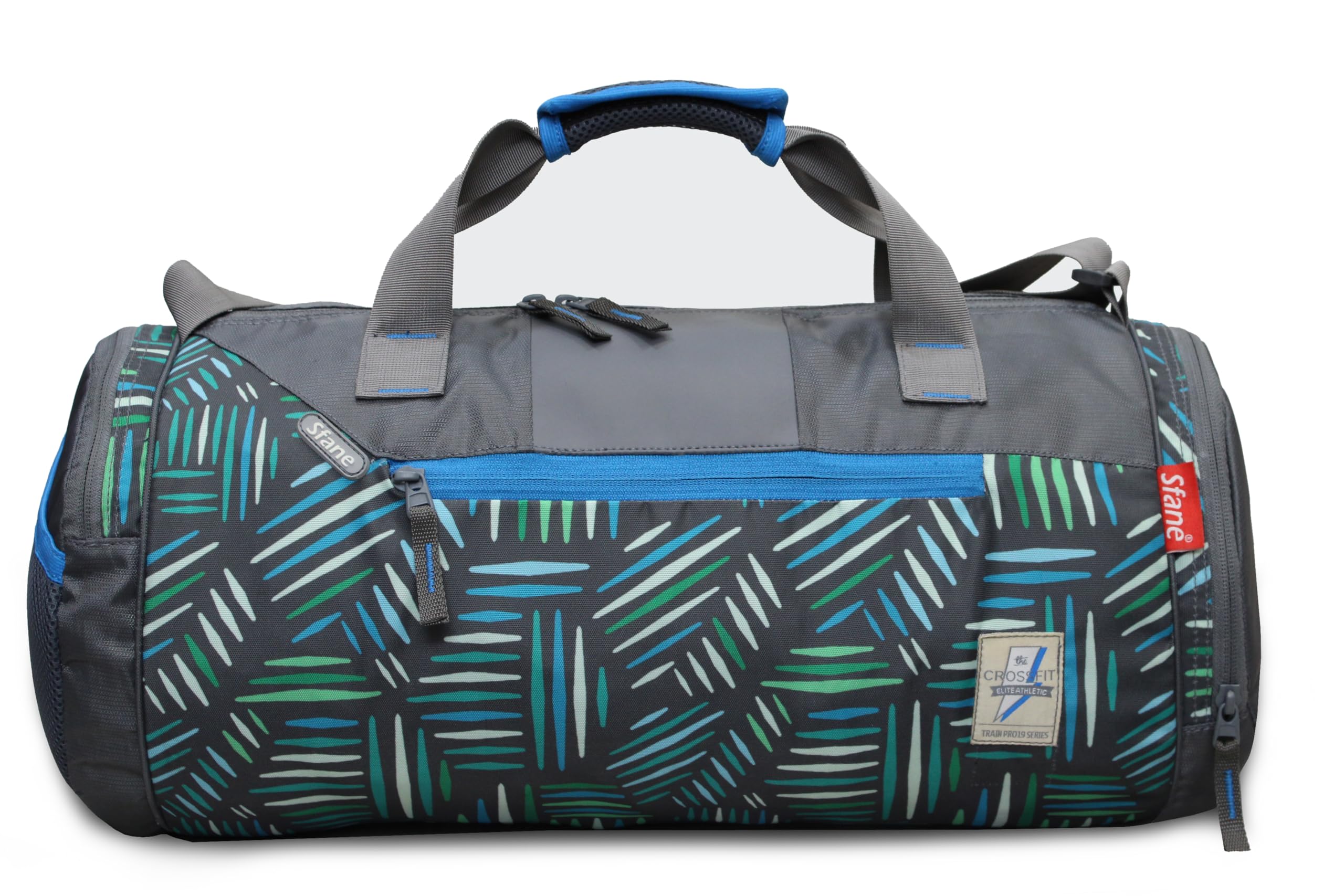 sfane Gym Bags for Men with Separate Shoe Compartment Sports Gym Bag for Women Duffle Bags for Gym, Duffel Bags Sports Bag - Grey-picture-23