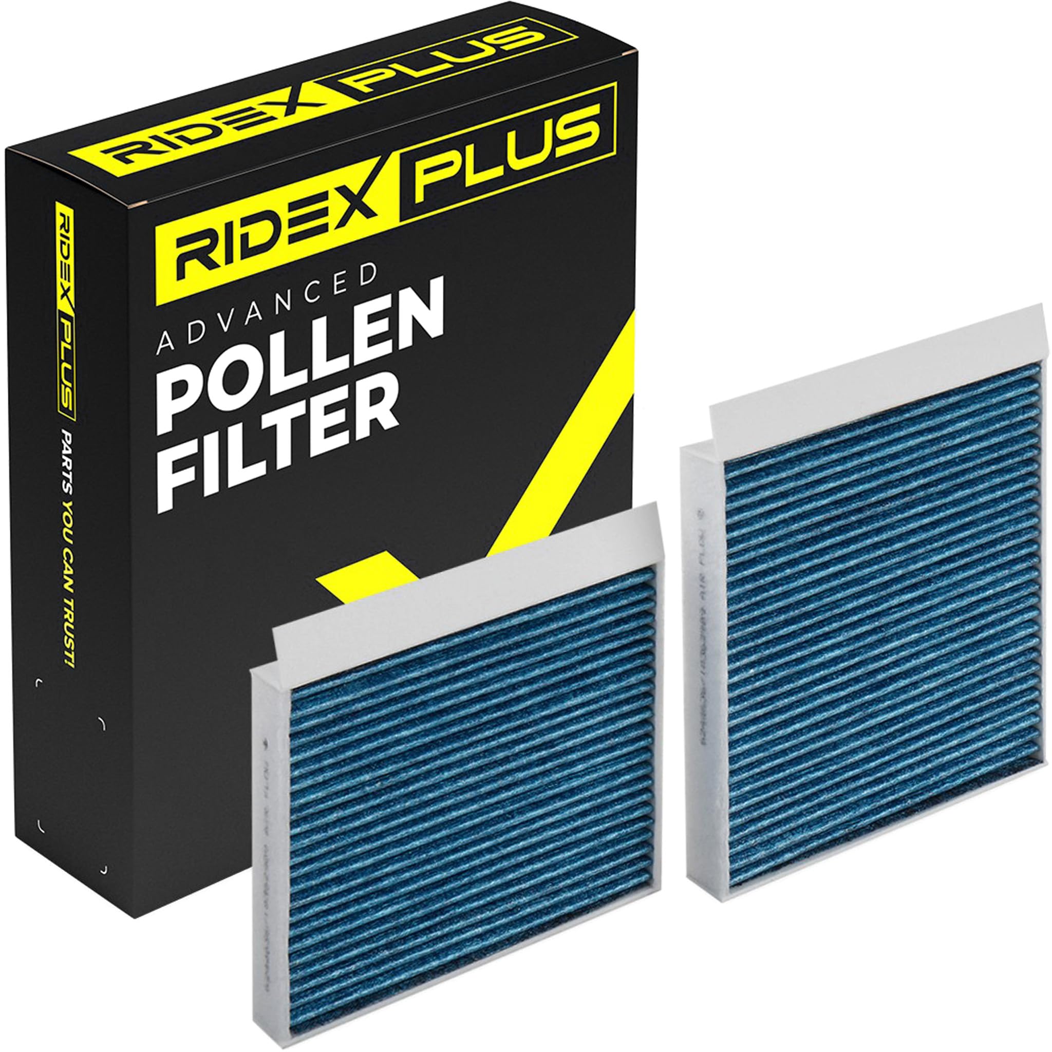 RIDEX PLUS 424I0503P Filtre d'habitacle Compatible avec PEUGEOT 207 3/​5 portes WA, WC