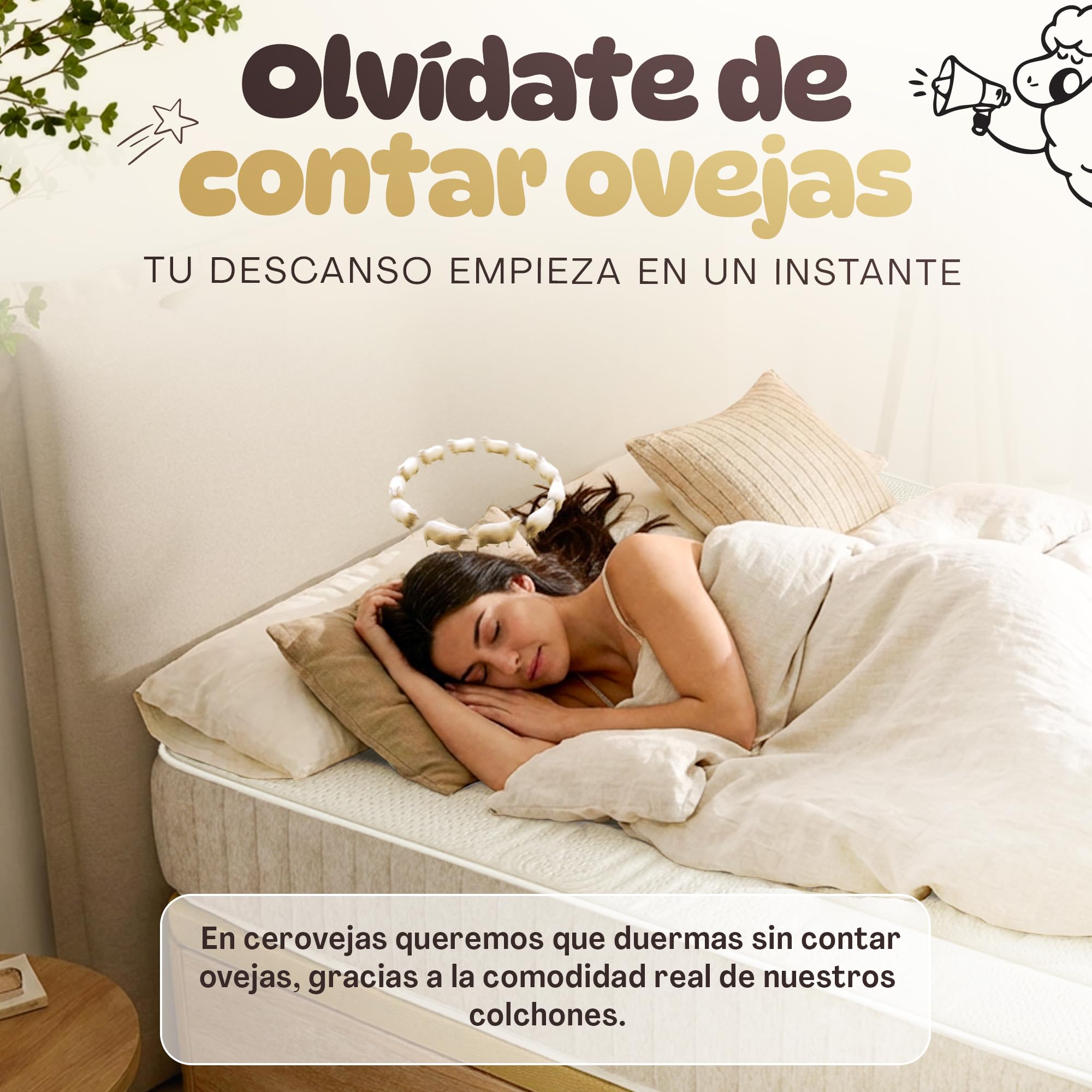 Colchón Viscoelástico Xcloud 135 x 190 - Altura 30 cm | Alta Densidad - Núcleo HR 28kg - Firmeza Media Alta para Aliviar la Presión y Dolores | Oeko-Tex | Fabricado en España