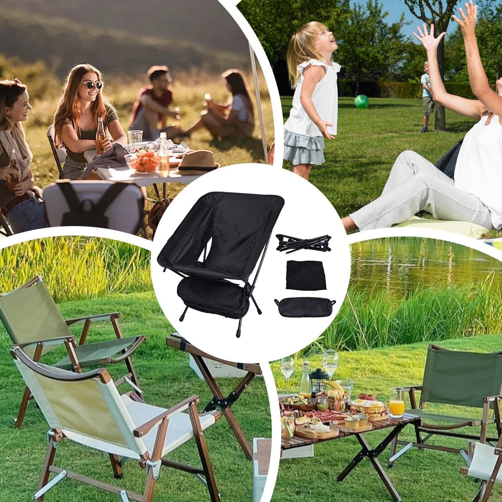 Chaise de Camping Pliable | Chaises Pliantes légères | Siège Pliable