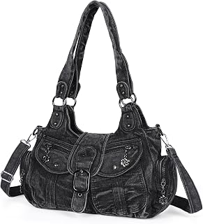 Angel Kiss Hobo Bags for Women Vegan Leather Shoulder Purses and Handbags Ladies Roomy Tote Bags Purse with Crossbody Strap