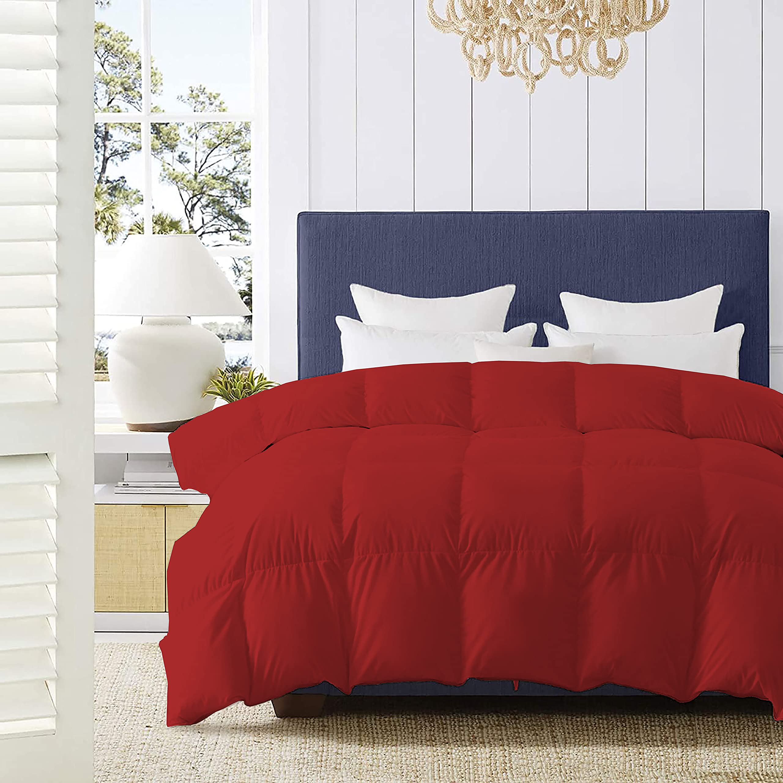 Indian Kingdom - 500 GSM Winter Proof Comforter Premium Collection Quilted Comforter (60" x 90" Inches/152cm x 228cm) - Single Bed Comforter|Burgundy (B09F3NTC8H) Amazon Price History, Amazon Price Tracker