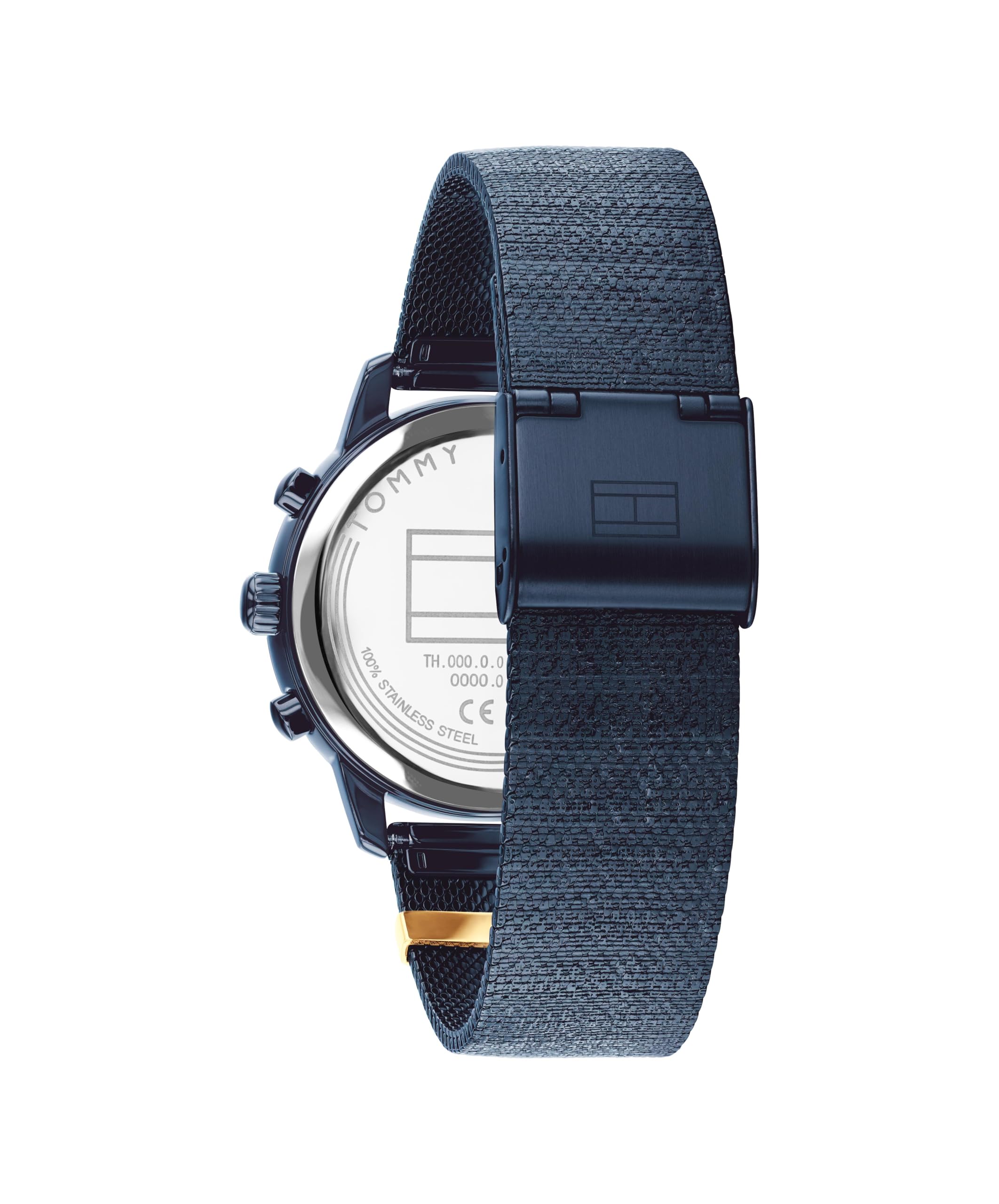 Tommy Hilfiger Orologio Analogico Multifunzionale al Quarzo da Donna con Cinturino in Acciaio Inossidabile