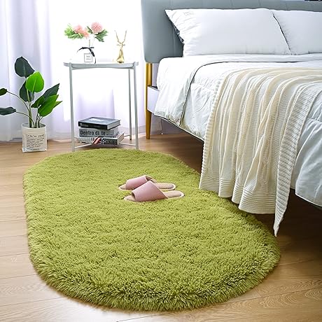 Merelax Soft Shaggy Rug for Kids Bedroom