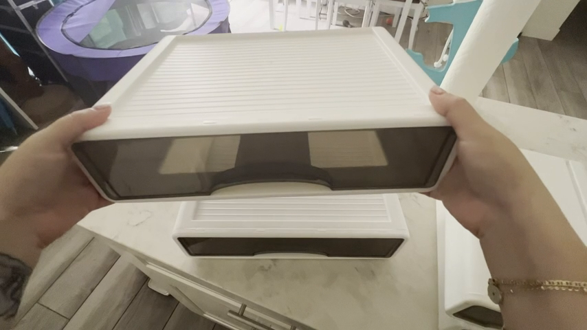 Showing Stackable Office Storage Box with Drawers