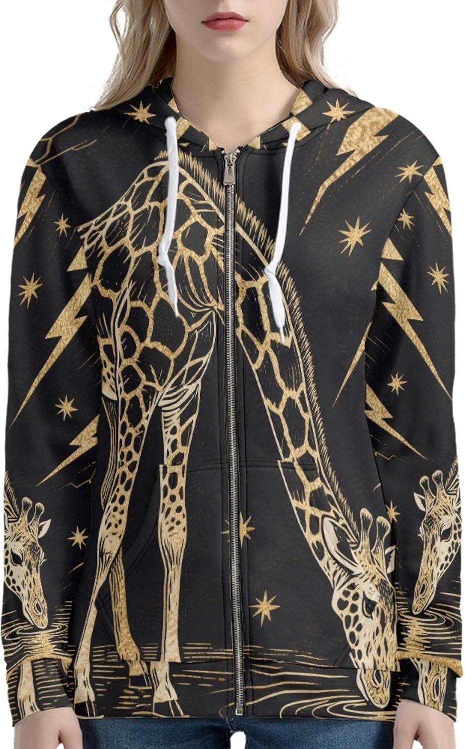 Pinupub Hoodie Casual Soft Comfy Women Zip Up Hoodies with Pockets Fall Long Sleeve Sweatshirt Spring Clothes - Image 2