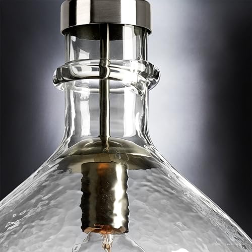 Miniatura 3 de Urban Ambiance Lámpara colgante moderna de lujo, tamaño mediano 20.375 pulgadas de alto x 13 pulgadas de ancho, con elementos de estilo