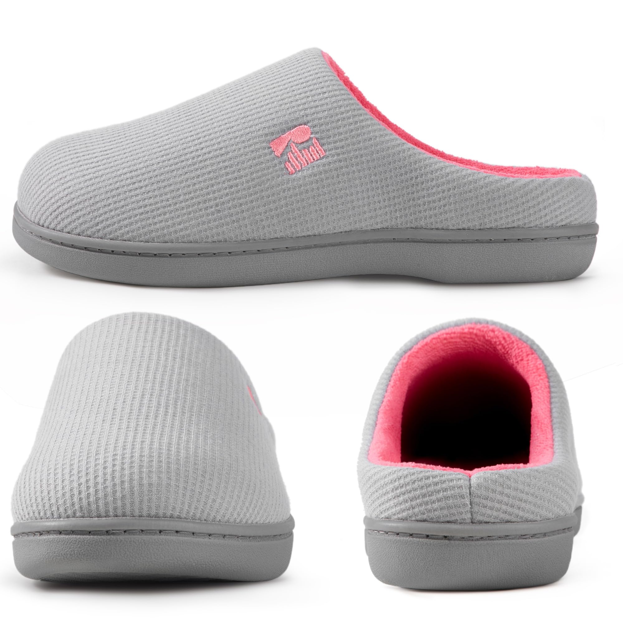 RockDove Bicolore Pantofola da Donna in Memory Foam