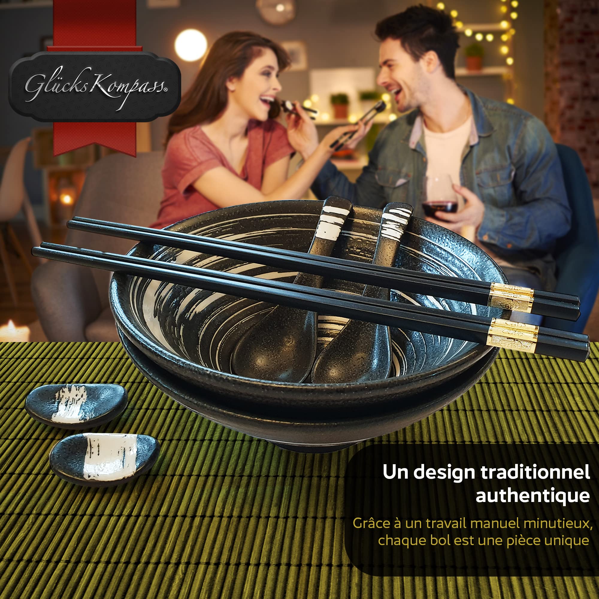 Ensemble de bols japonais
