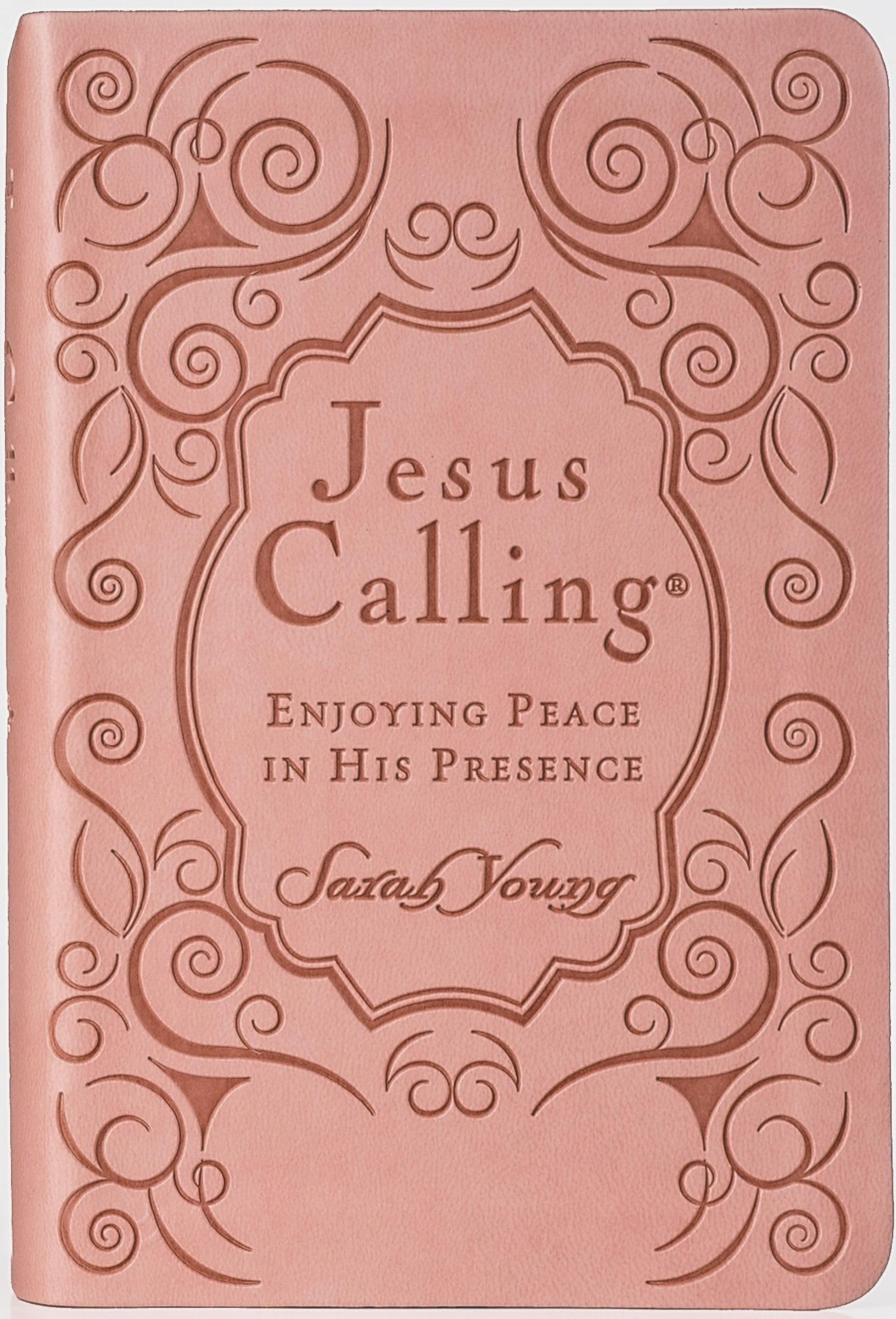 Jesus Calling - Deluxe Edition Pink Cov- imitation leather, Young, 9781400320110
