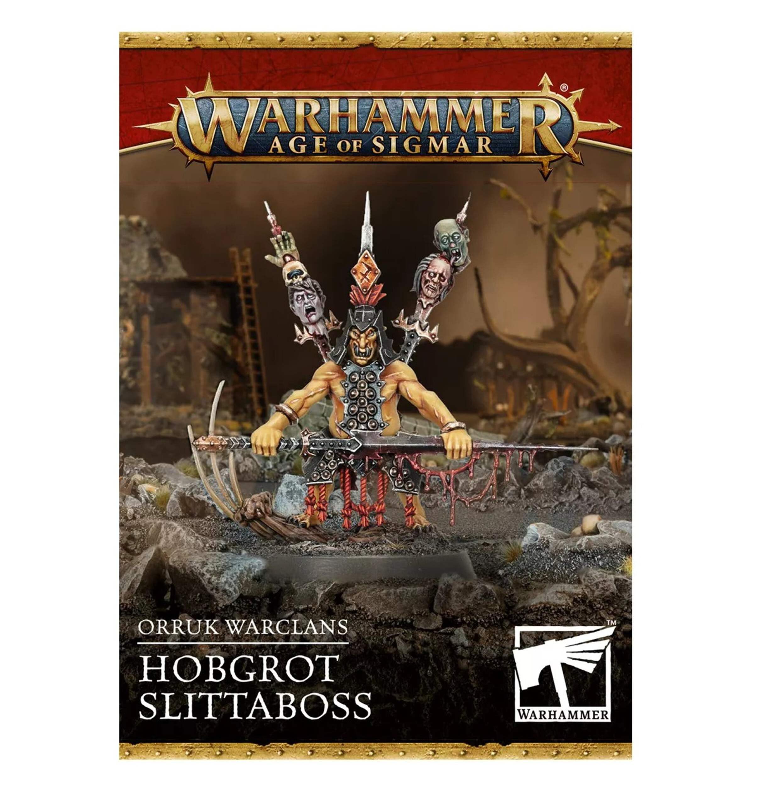 Warhammer Age of Sigmar Orruk Warclans - Hobgrot Slittaboss
