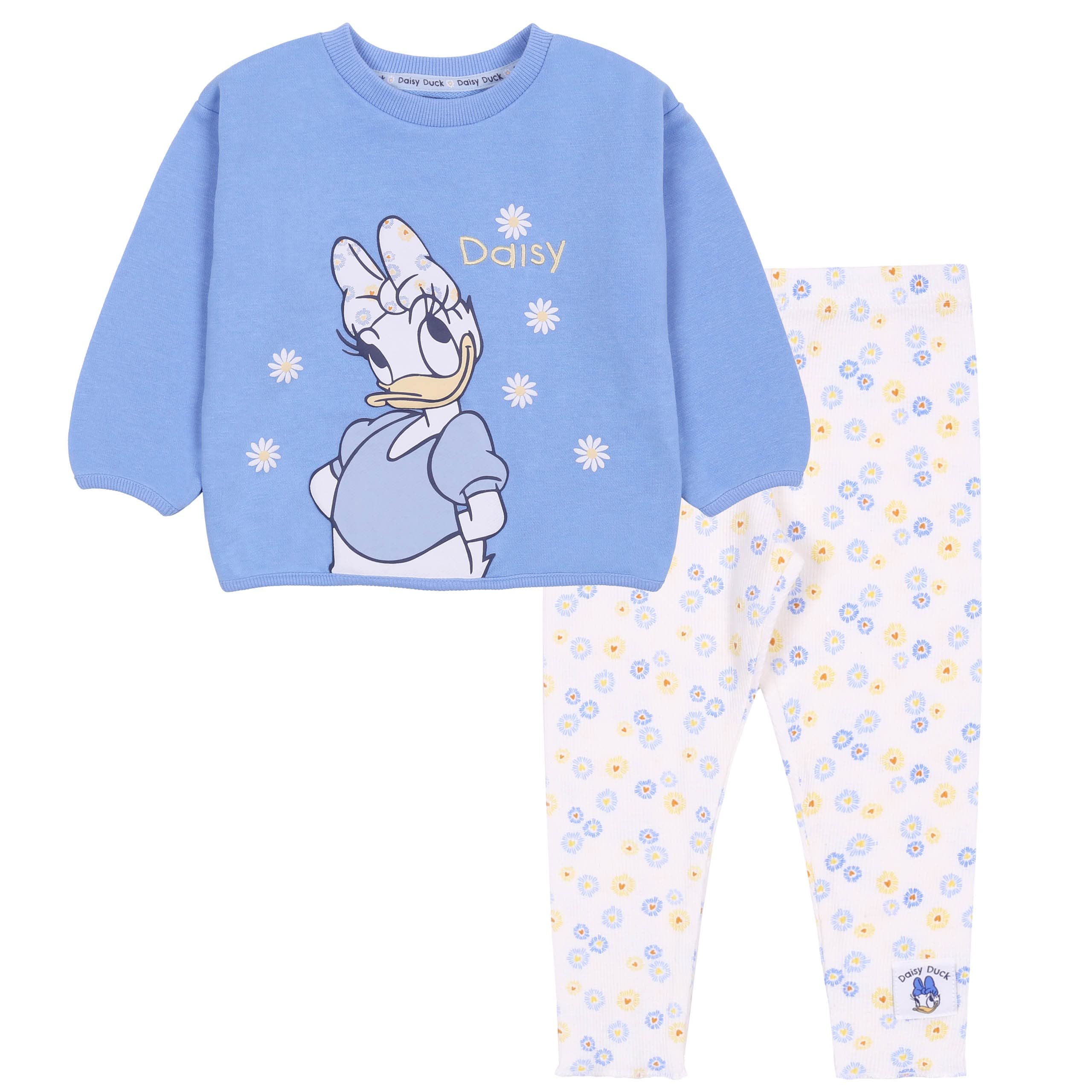 Felpa Blu + Leggins per Neonato Daisy Disney