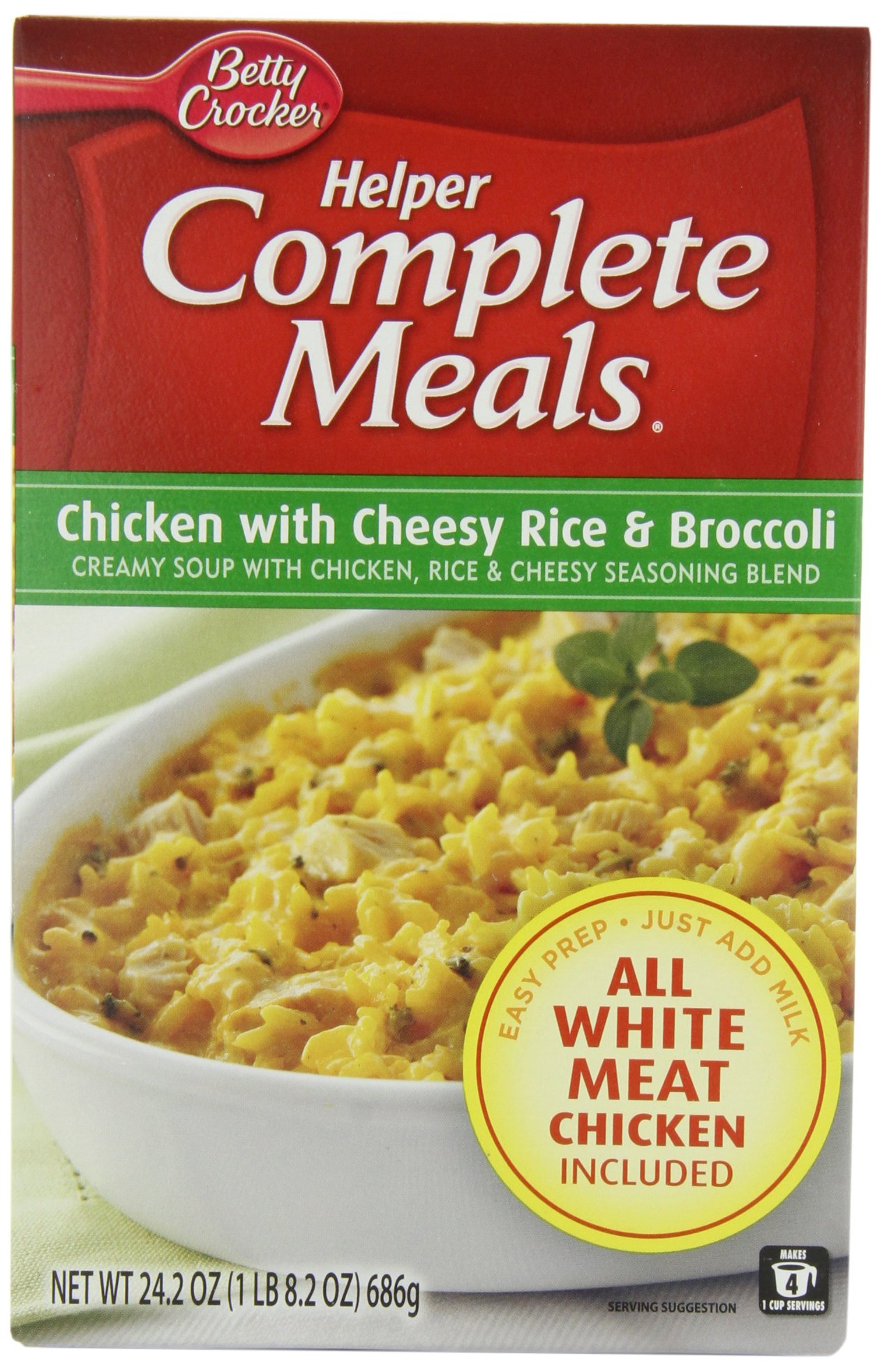 Buy Betty Crocker Helper complete Meals, Chicken with Cheesy Rice and
